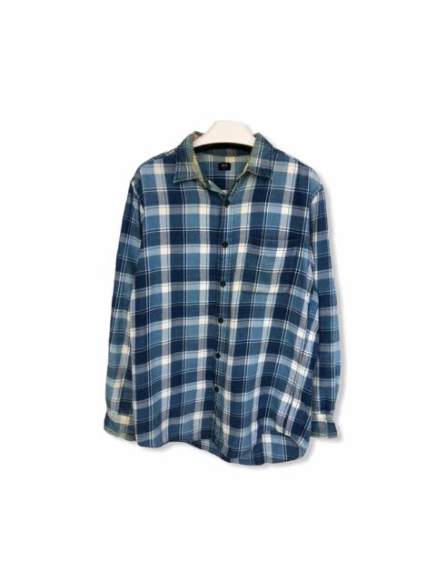 Other Designers Japanese Brand - Japanese Brand Uniqlo Plaid Tartan Button Up Shirt