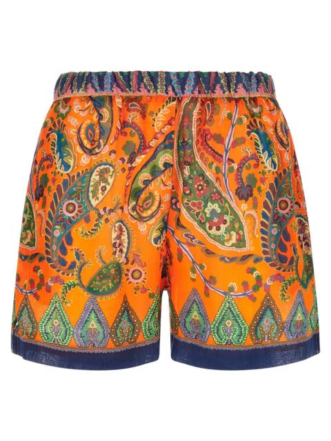 Etro Etro Women Ramie Shorts