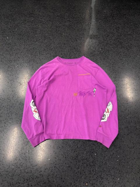 Chrome Hearts Chrome Hearts Mattyboy Graffiti Long Sleeve Purple