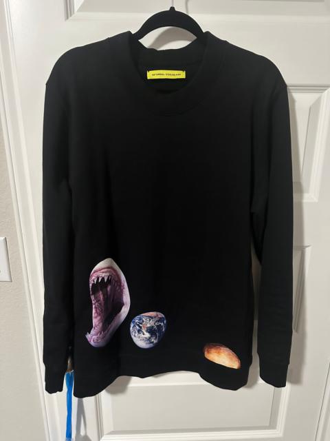 Raf Simons Shark/Planet Crewneck Sweatshirt