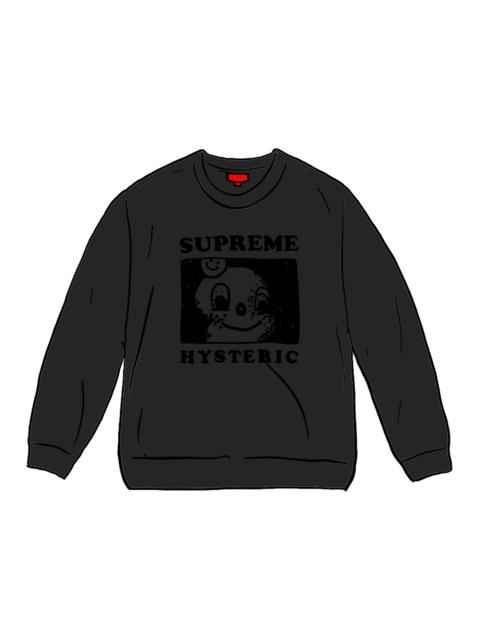 Supreme Supreme HYSTERIC GLAMOUR Crewneck Black
