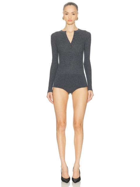 self-portrait Wool Knit Romper