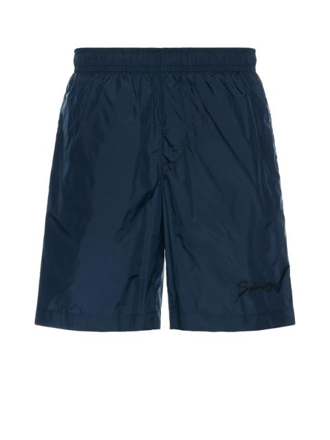 Givenchy Logo Embroidery Swim Shorts