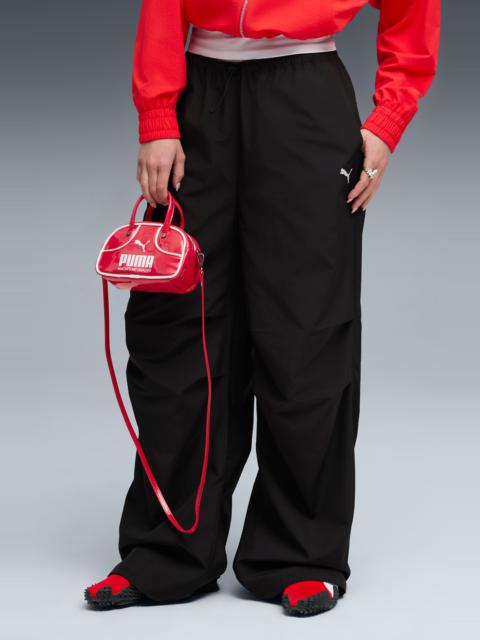 PUMA PUMA Essential Parachute Pants in Black at Nordstrom