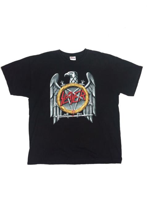 Other Designers Band Tees × Slayer × Vintage - Vintage 00s American thrash metal band tee slayer