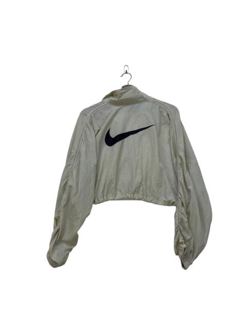 Vintage Nike Big Logo Swoosh Crop Jacket