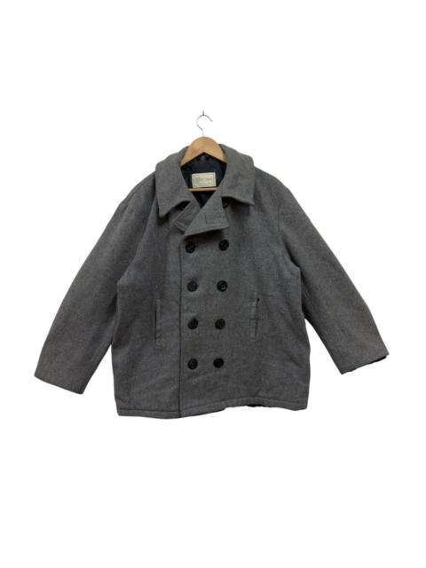 Other Designers Vintage Melton Wool Peacoat Jacket