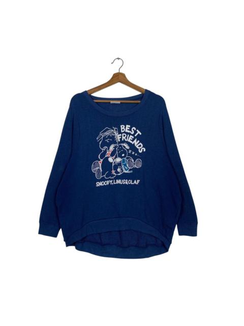 Other Designers Peanuts Snoopy Linus Olaf Sweatshirt