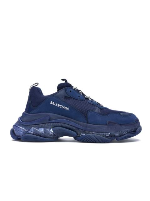 Balenciaga Triple S Clear Sole Navy