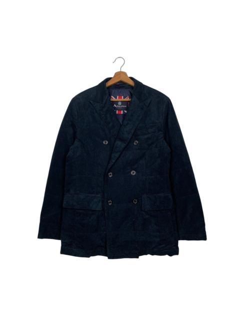 Other Designers Aquascutum Double Breasted Wool Coat