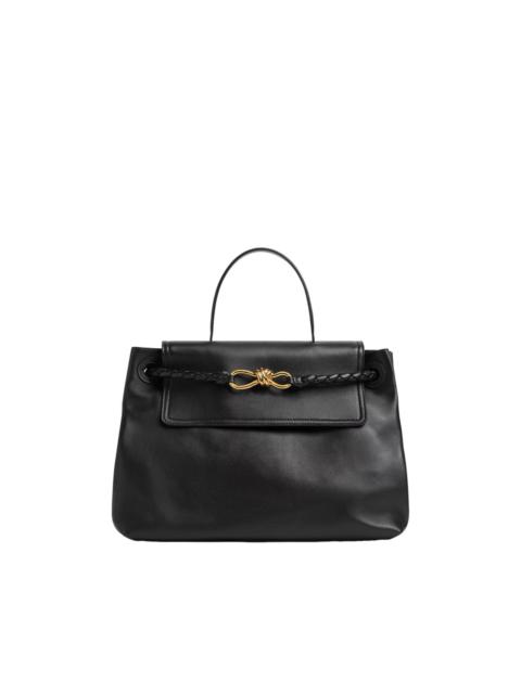 Bottega Veneta BOTTEGA VENETA Ciao Ciao Medium $5900 Black Leather Top Hand