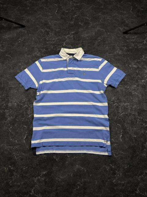 Other Designers Vintage 90s Polo Ralph Lauren Striped Coloured Pony T-Shirt