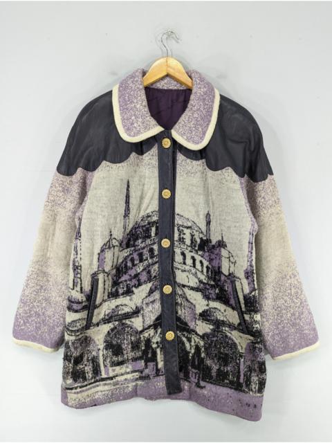 Other Designers 🔥RARE🔥Vintage Unbrand Art Wool Long Coat Jacket
