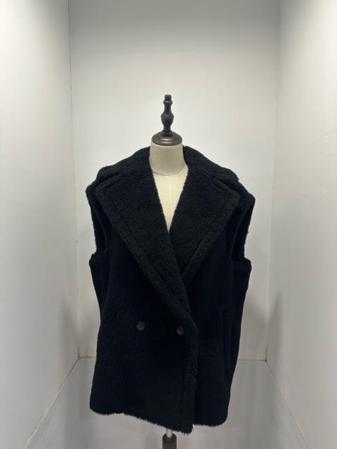 Max Mara Max Mara Black Teddy Sleeveless Vest