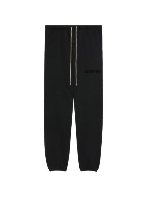 logo-print drawstring track trousers