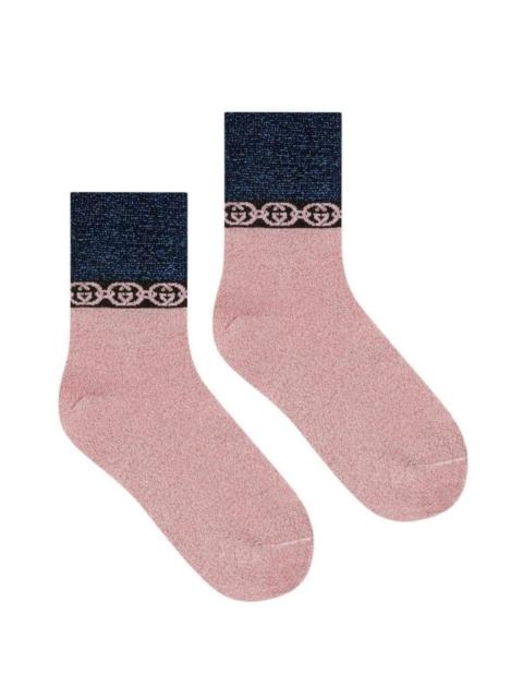 GUCCI Interlocking G Chain-trimmed Socks