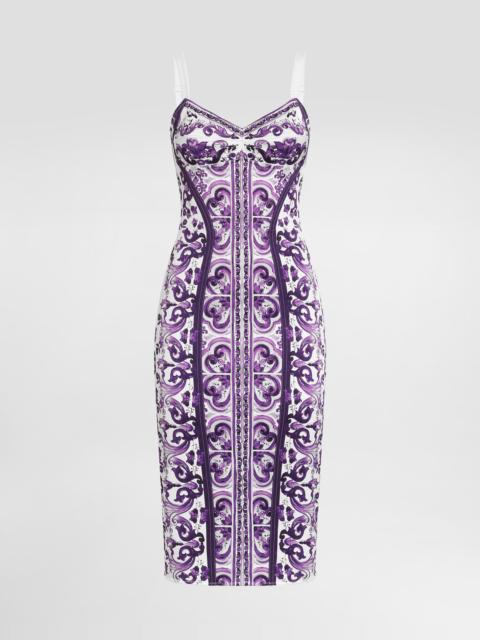 Dolce & Gabbana Majolica-print dress