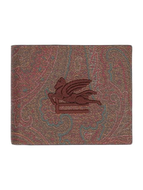 Paisley Print Wallet