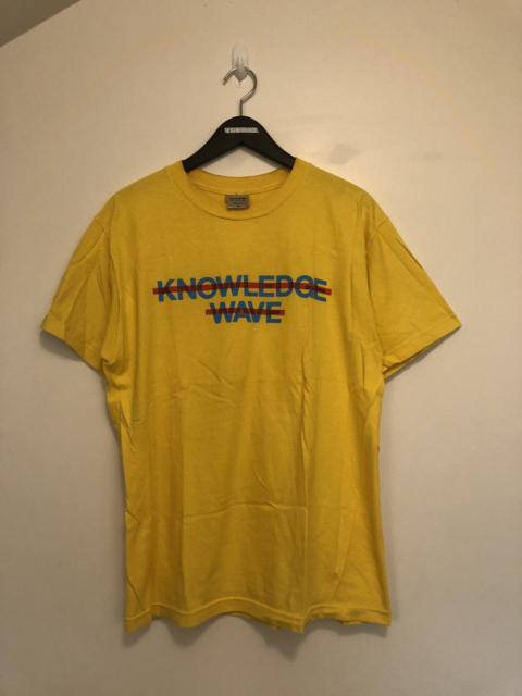 Other Designers Know Wave - Knowledge Wave T-Shirt Yellow