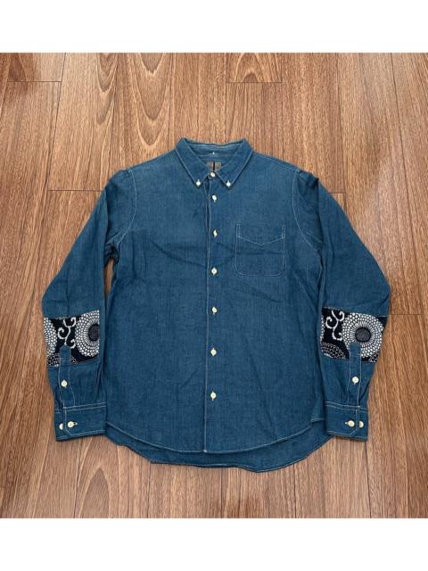 visvim VISVIM ICT LUNGTA B.D. PATCH SHIRT L/S — Vintage Fabric Shirt