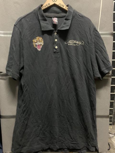 Christian Audigier - Ed Hardy Diamond Tiger Polo shirt