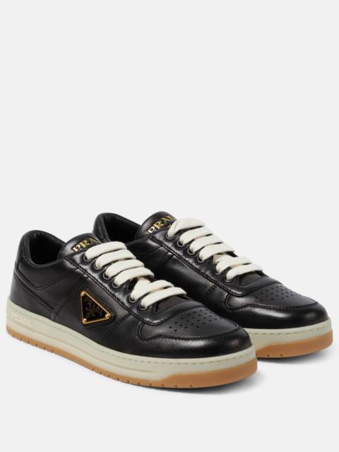 Prada Downtown leather low-top sneakers