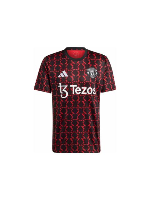adidas adidas Manchester United Pre-Match Jersey Black