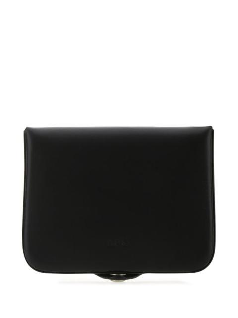 A.P.C. A.P.C. Black Leather Card Holder