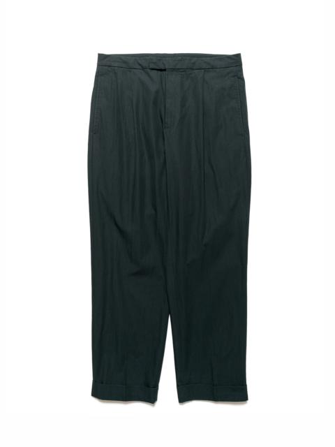 BEAMS PLUS 1Pleat Travel Comfort Cloth Charcoal Grey