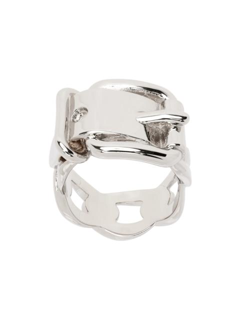 Acne Studios Silver Buckle Ring