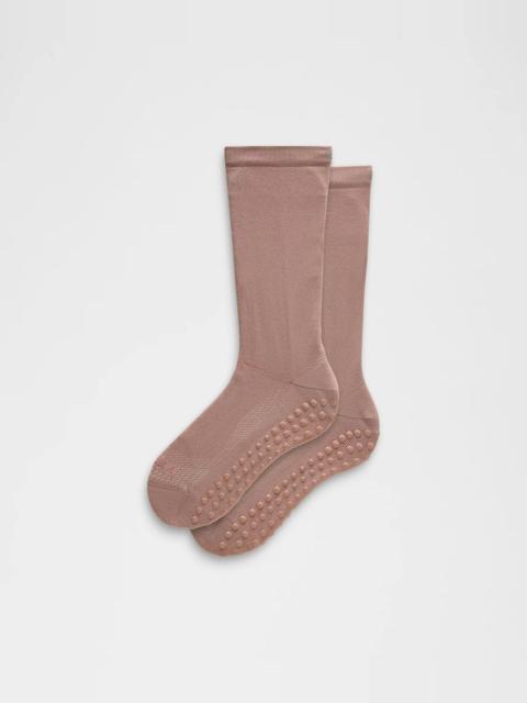 lululemon Unisex Find Your Balance Grip Crew Socks
