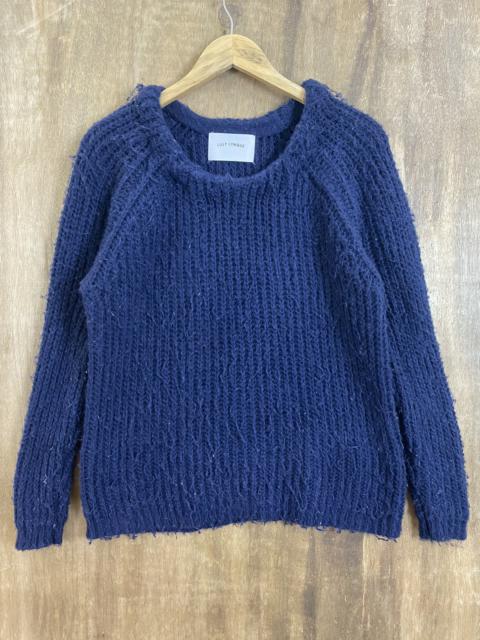 Other Designers Homespun Knitwear - Lilly Lynique Dark Blue Knit Sweaters #1725