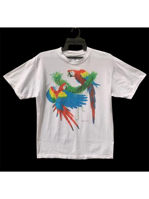 Other Designers Other - Vintage Artwork Couple Parrots by Roger Swainston T Shirt