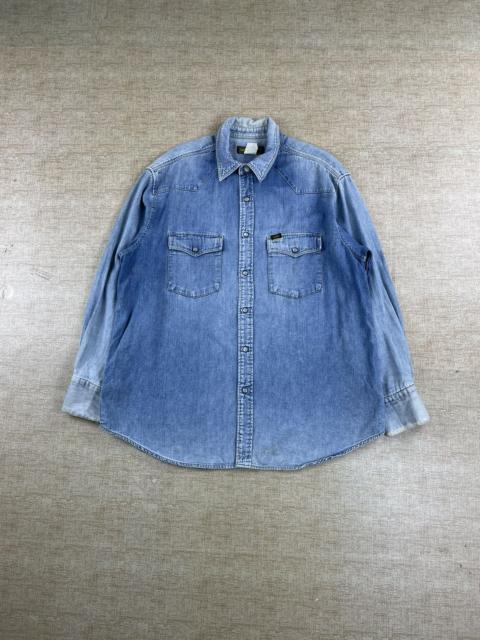 Other Designers Edwin × Lee × Vintage - LEE X EDWIN Vintage Western Union Made Denim Button Ups