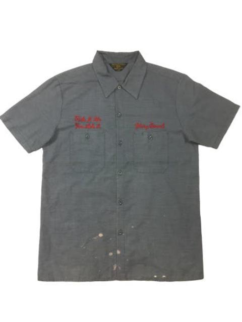 Cootie bowling shirt embroidery