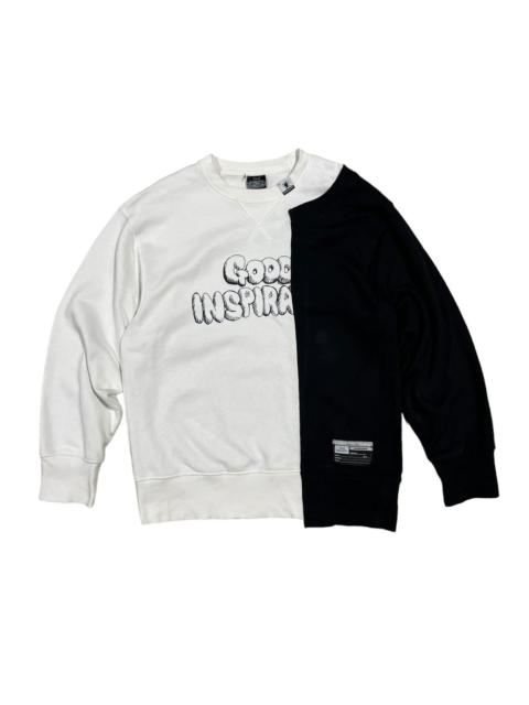 MIHARAYASUHIRO “Good Inspiration” Rebuild Sweatshirt