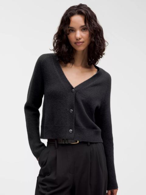 lululemon Cashmere Slim-Fit Cardigan