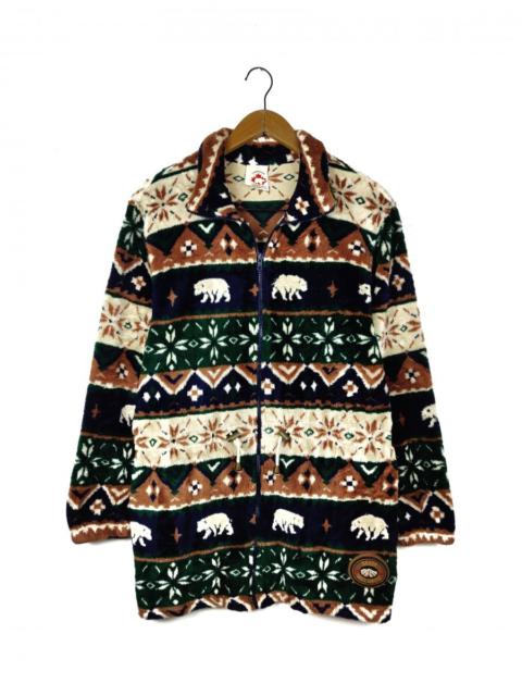 Other Designers Canadian Sweater -  Final Drop! Vintage Canadian Polar Bear Fleece Jacket