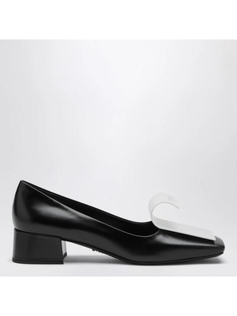 Prada Prada Leather Pump (120)