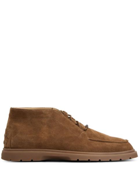 Tod's Men Suede Leather Ankle Boots