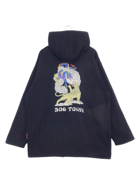 Other Designers Sukajan Souvenir Jacket - Vintage DogTown Dragon Tiger Hoodie Sweater