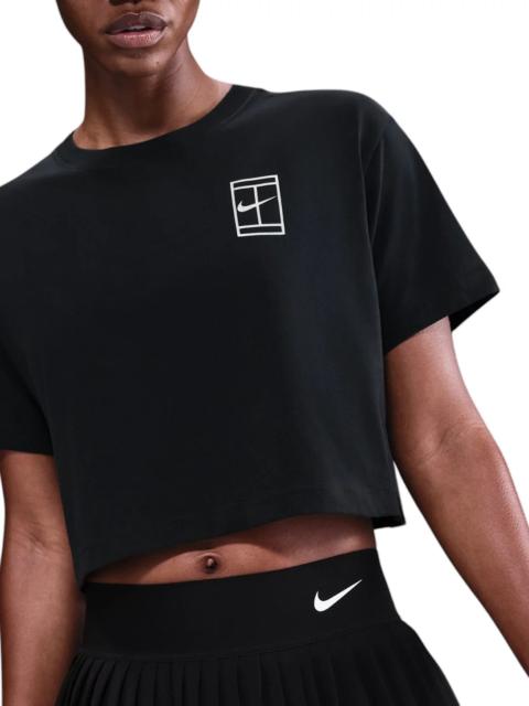 Nike Nike Women's Dri-FIT Slam Short Sleeve Cropped Tennis T-Shirt