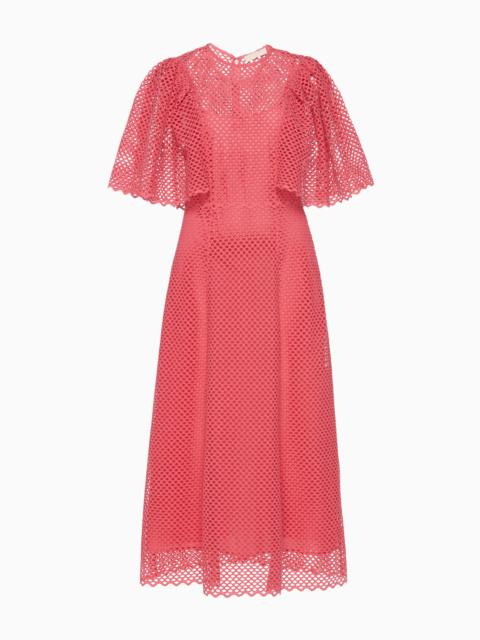 ULLA JOHNSON Gracelle Eyelet Cotton Dress