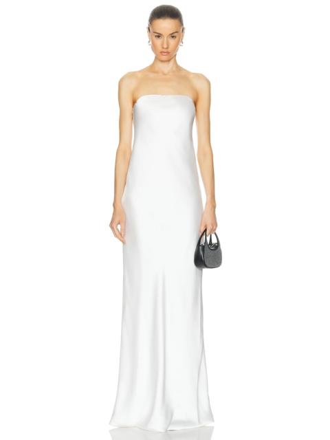 NORMA KAMALI Bias Strapless Gown