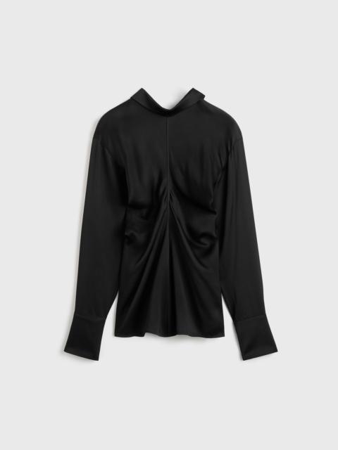 TOTEME Slouch blouse black