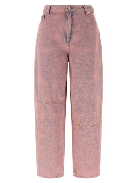 GANNI Ganni Women 'Pink Washed Stary' Jeans