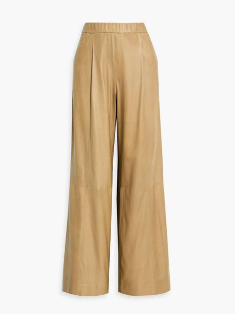 TWP Eva leather wide-leg pants