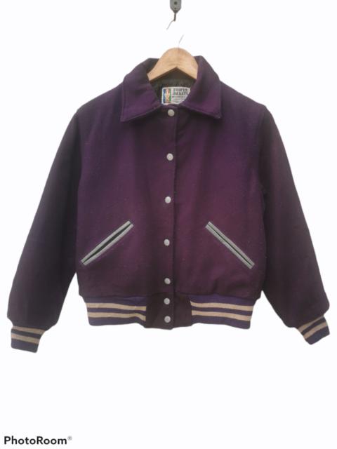 Other Designers Vintage - Vintage Trophy Jacket Wool Bomber Jacket