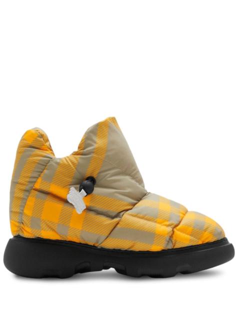 Burberry Pillow Check Boots