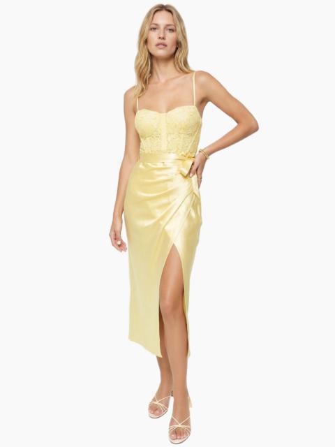 CAMI NYC TRICIA CORSET DRESS YUZU